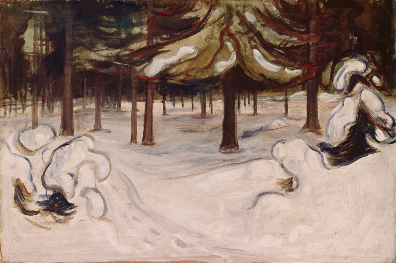 Vinter af Edvard Munch