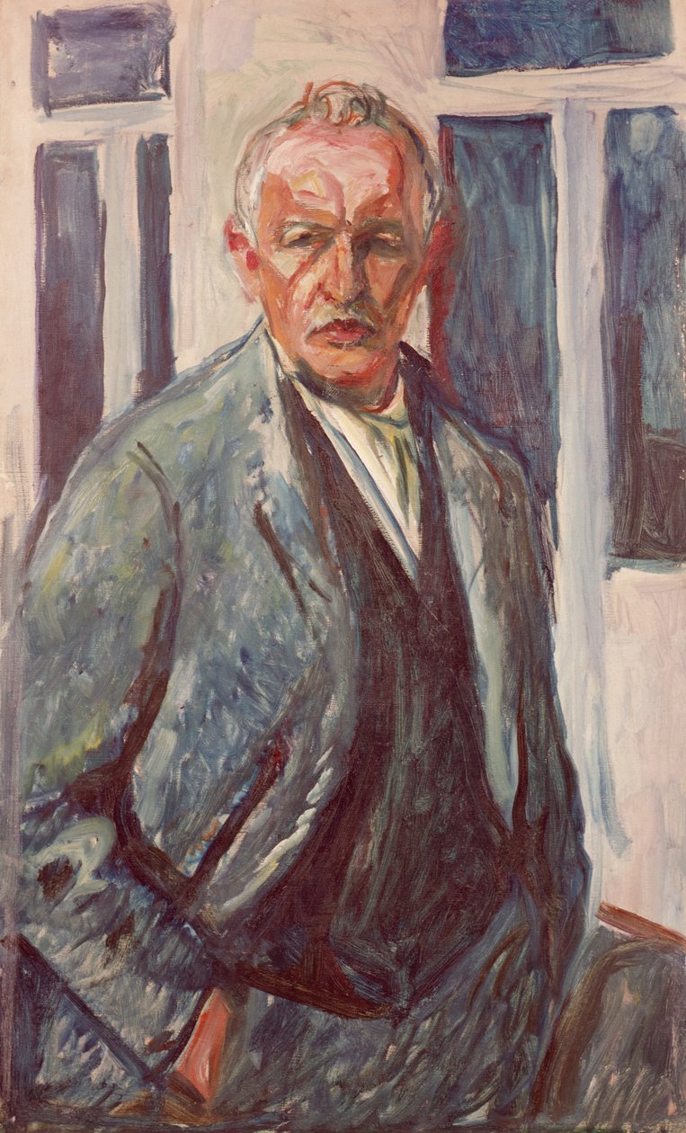 Med begge hænder i bukselommerne af Edvard Munch