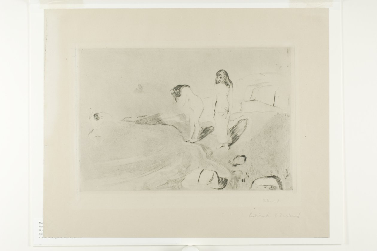 Kvinder bader af Edvard Munch