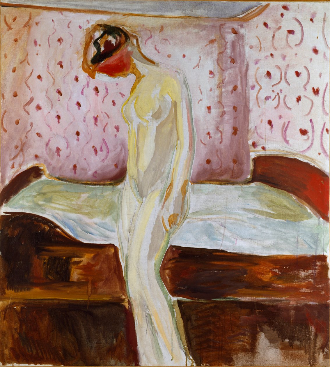 Ung pige i græd af Edvard Munch