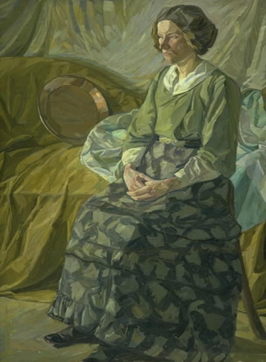 Emma Weie, kunstnerens søster af Edvard Weie