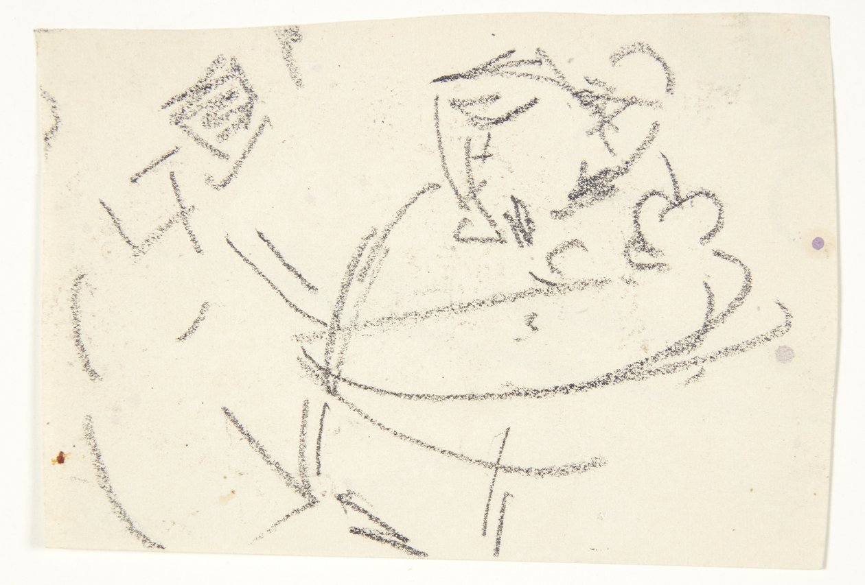 Figurstudier til Langelinje-billedet af Edvard Weie