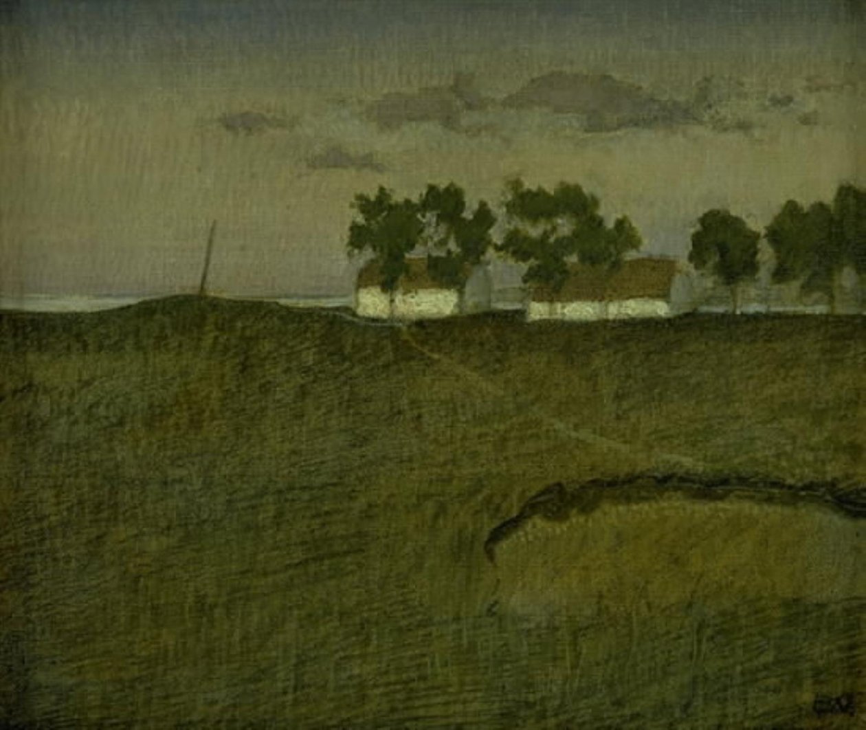 Landskab af Edvard Weie