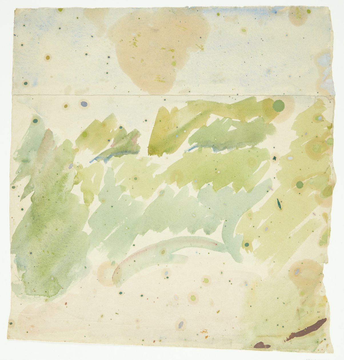 Landskabsstudie af Edvard Weie
