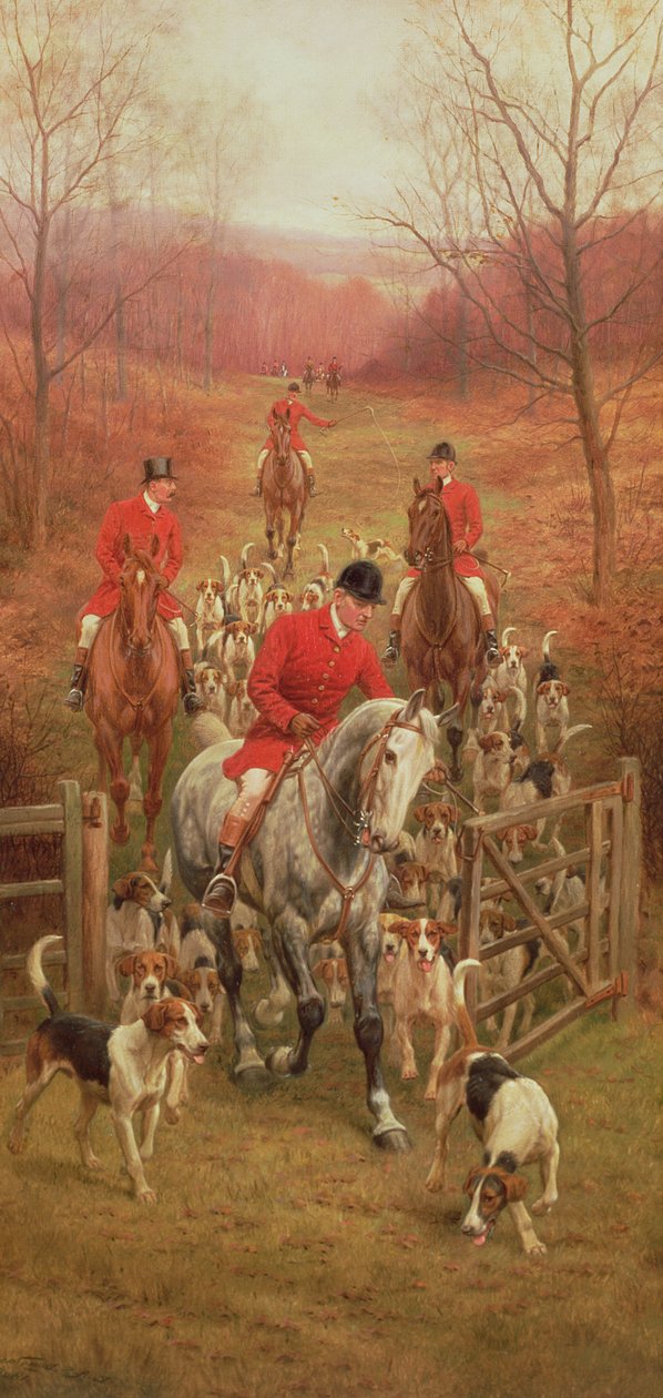On the Scent, 1906 (olie) af Edward Algernon Stuart Douglas