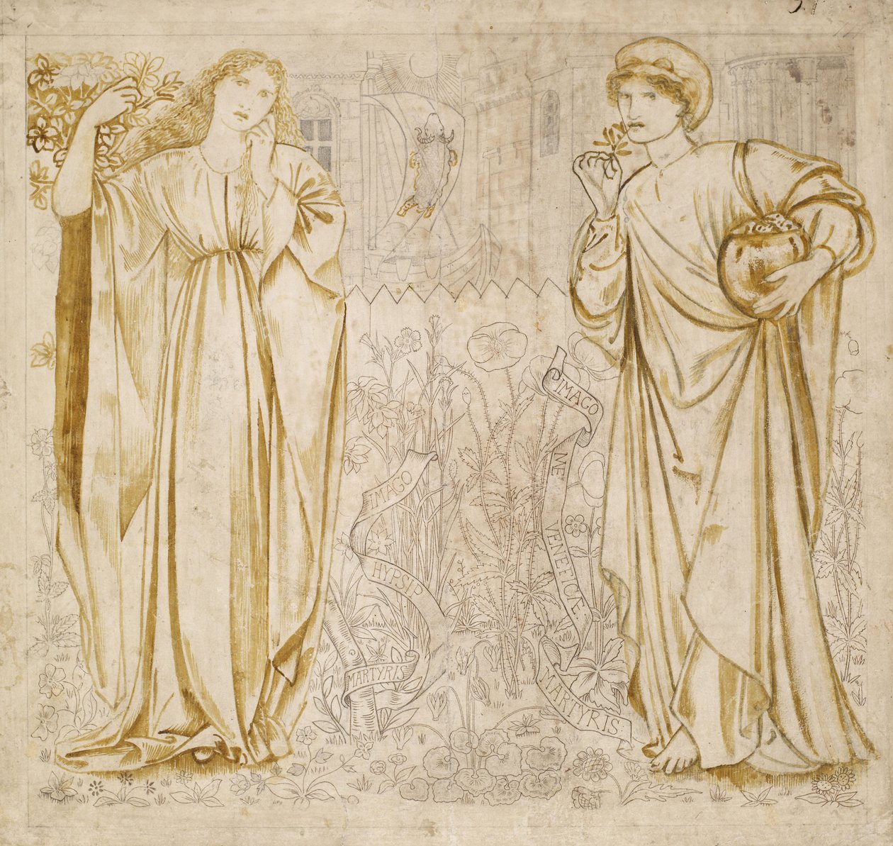 Chaucers Legend of Good Women af Edward Burne Jones