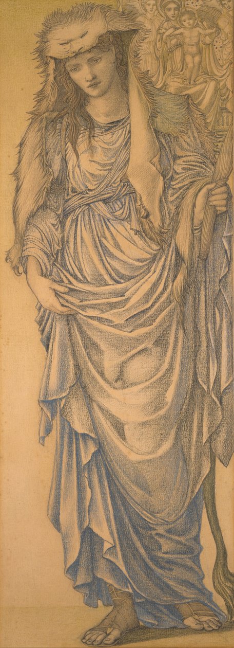 Tiburtine Sibyl af Edward Burne Jones