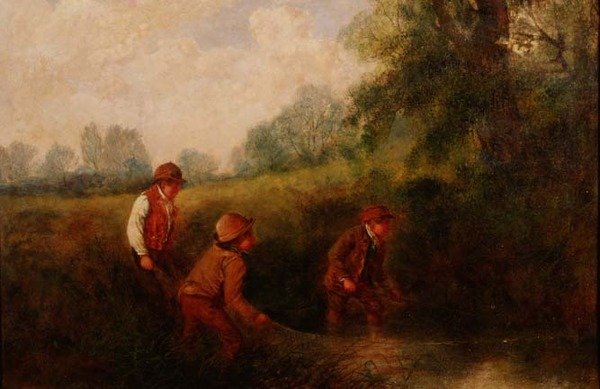 Krybskytterne, 1800-tallet af Edward Charles Barnes