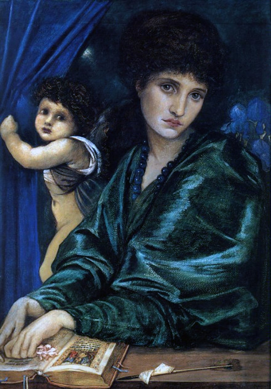 Maria Zambaco, kunstnerens elskerinde, 1870 af Edward Burne Jones