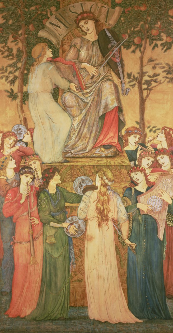 musik af Edward Burne Jones