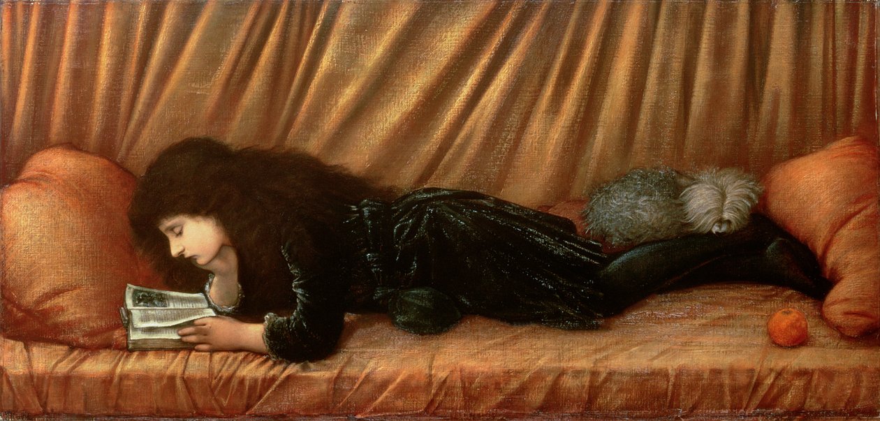 Portræt af Katie Lewis, 1886 af Edward Burne Jones
