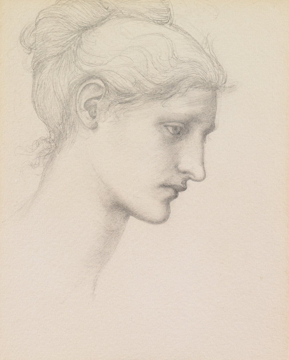 Studie for Laus Veneria, c.1875 af Edward Burne Jones