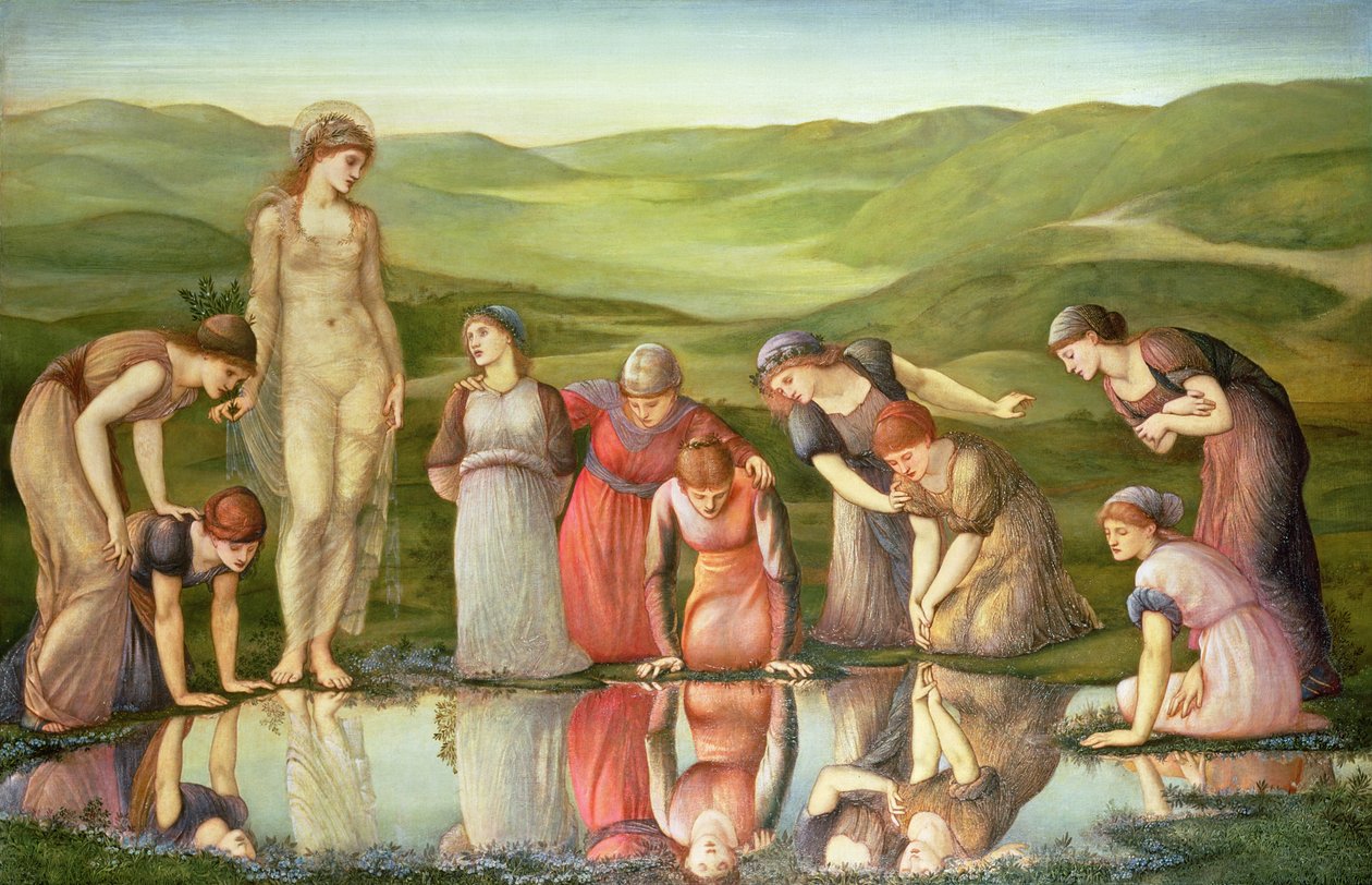 Venus spejl af Edward Burne Jones