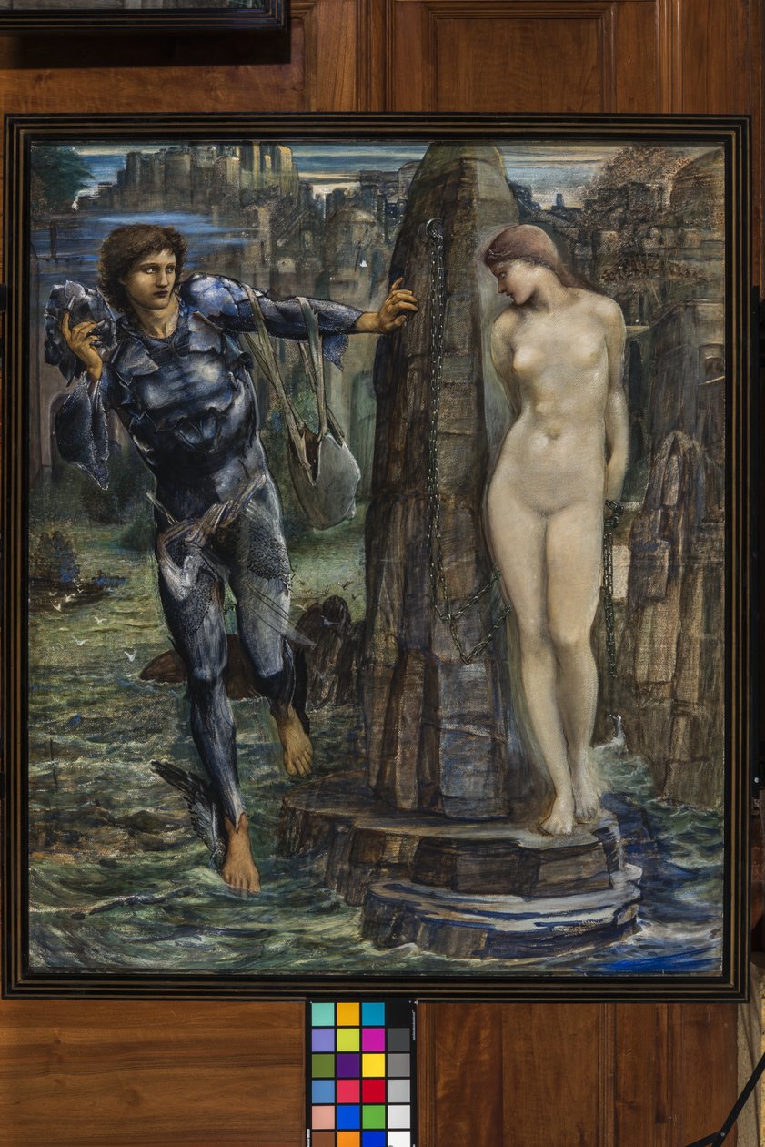 The Rock of Doom, ca. 1876 (gouache) af Edward Burne Jones