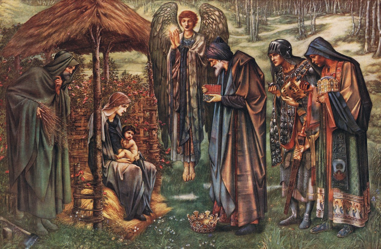 Stjernen fra Betlehem af Edward Burne Jones
