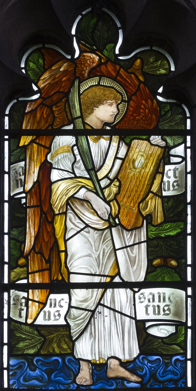 Englemusiker, 1879 af Edward Burne Jones