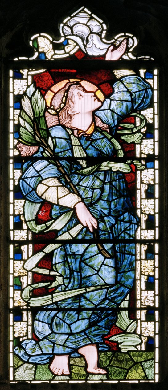 Ashton Under Lyne, Albion Congregational Church, Morris & Co., Edward Burne-Jones, South Transept, 1896 af Edward Burne Jones