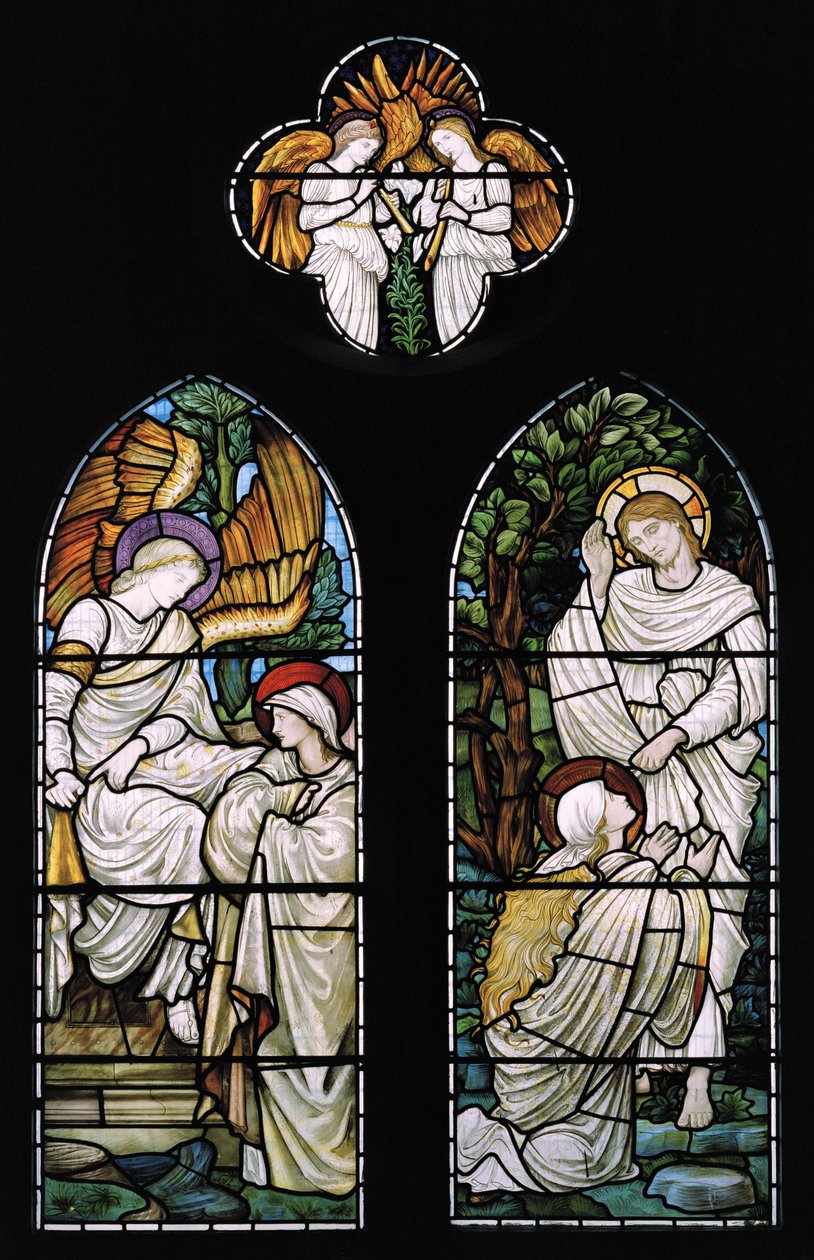 Påskemorgen, Maria Magdalena, 1876 af Edward Burne Jones