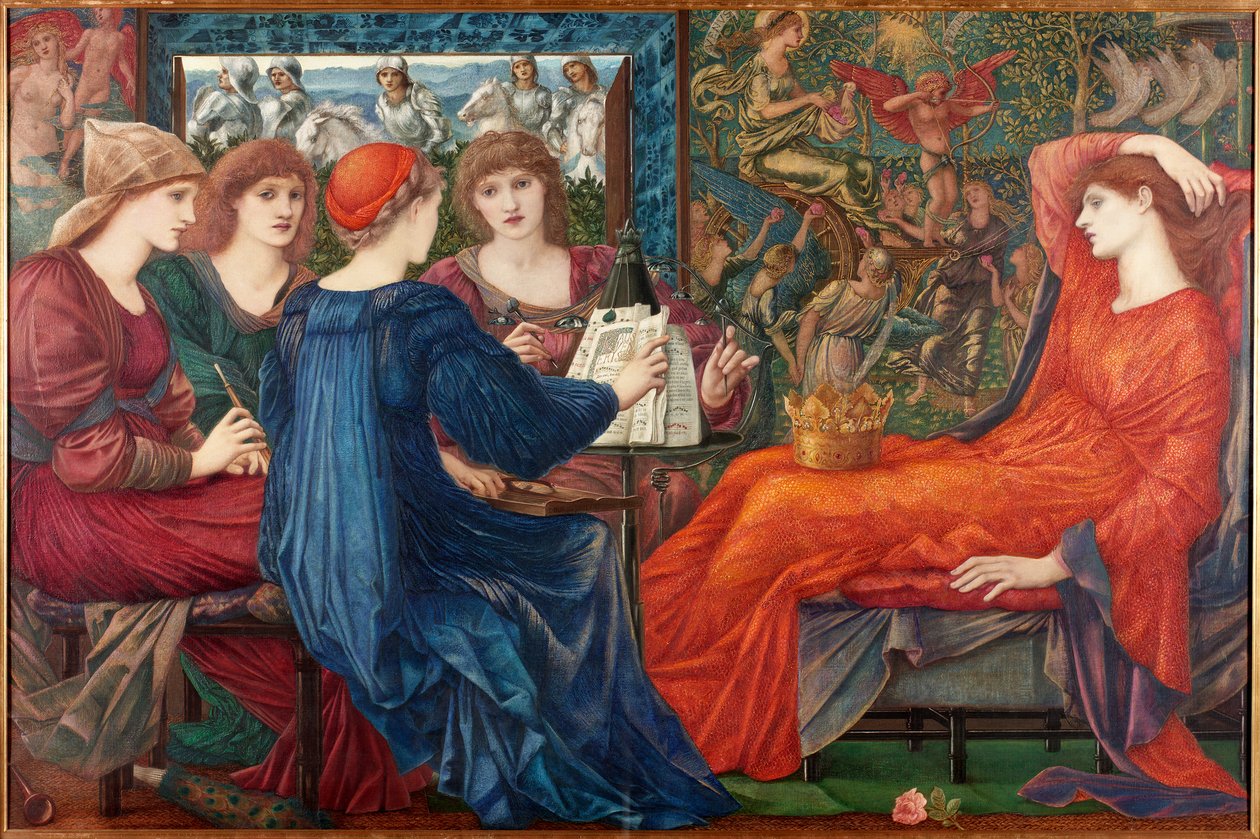 Lovprisning af Venus, c.1873-75 af Edward Burne-Jones