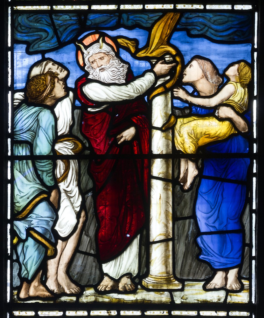 Moses & The Brazen Serpent, 1879 af Edward Burne Jones