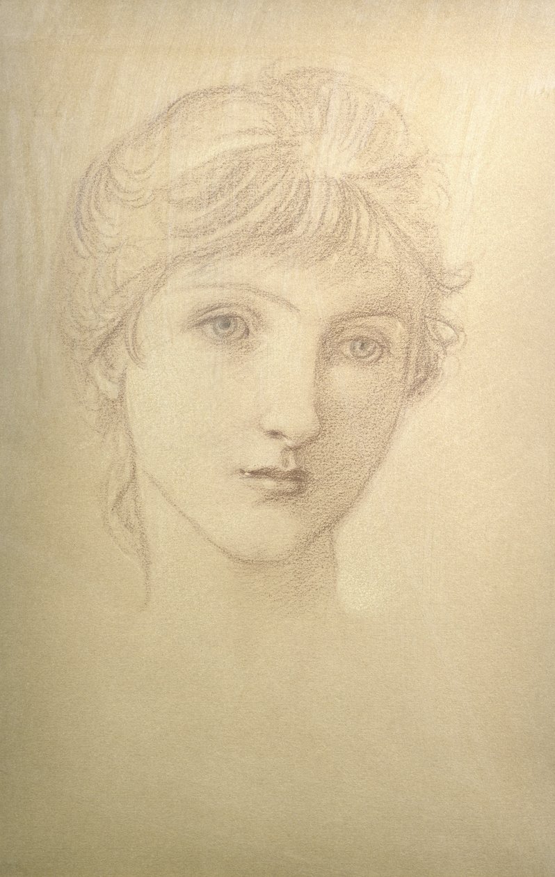 Portræt af Margaret Burne-Jones af Edward Burne Jones
