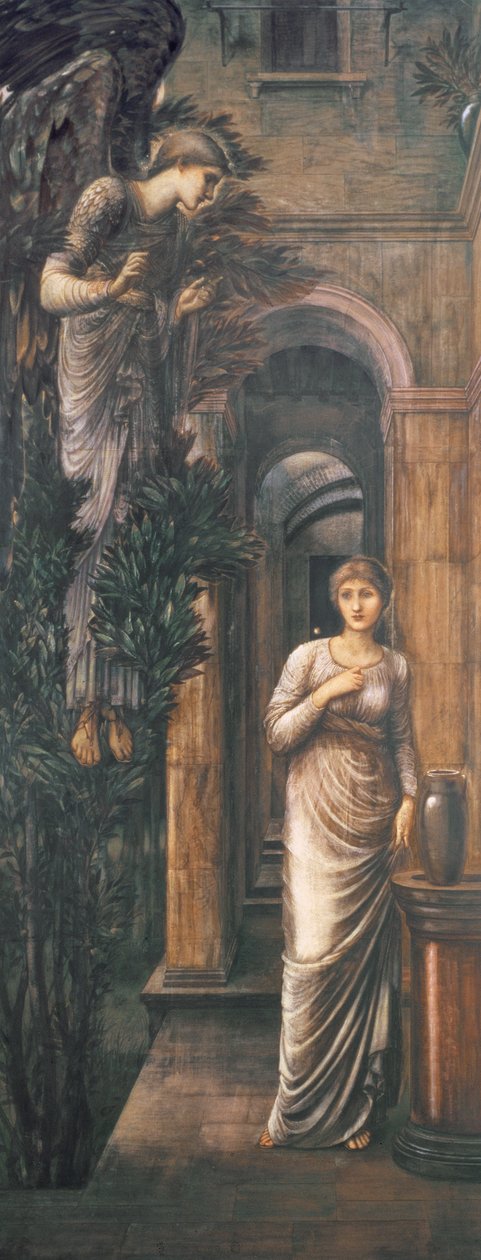 Bebudelsen, 1887 af Edward Burne Jones
