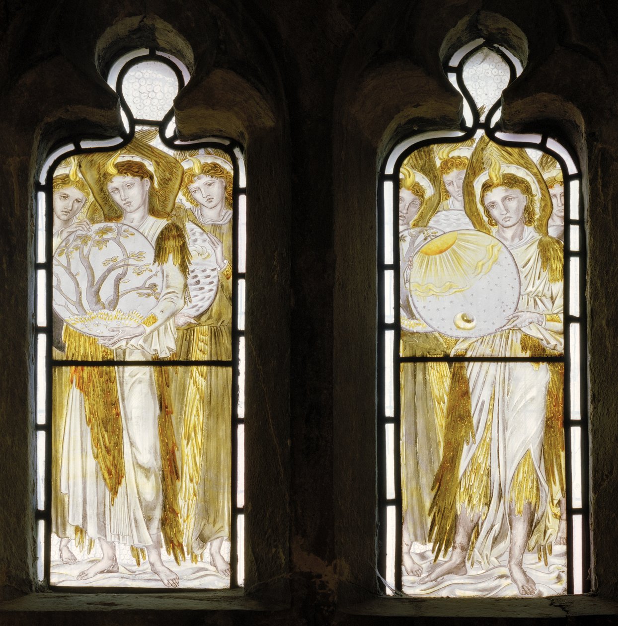 Skabelsens dage, 1870 af Edward Burne Jones