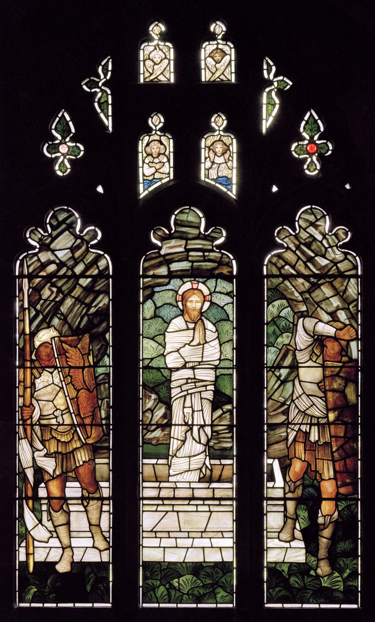 Opstandelsen, 1885 af Edward Burne Jones