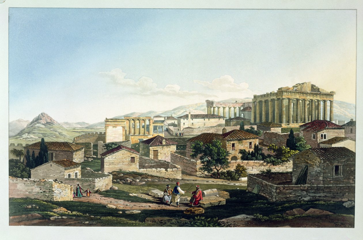 The West Front of the Parthenon, plade 19 fra del 4 af 