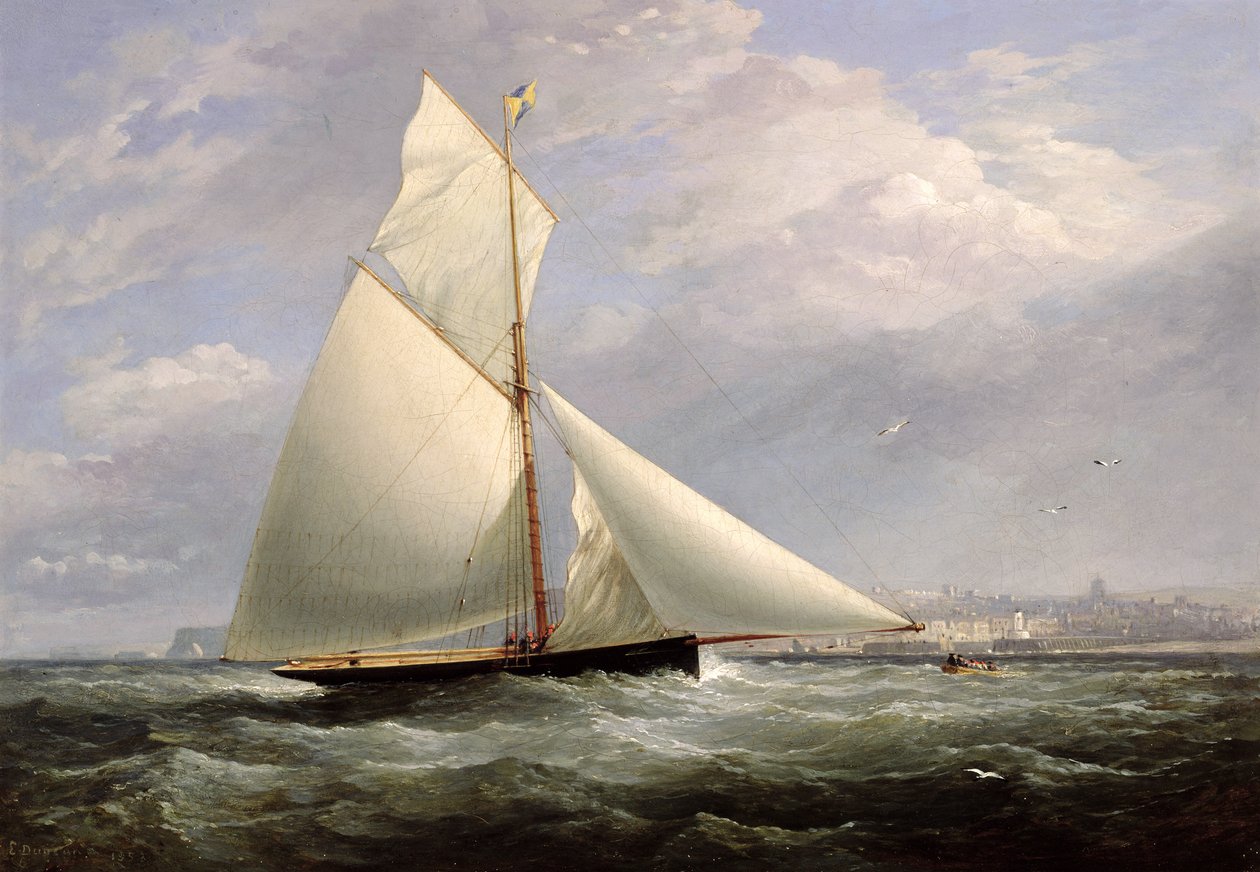 Ud for Ramsgate, 1853 af Edward Duncan