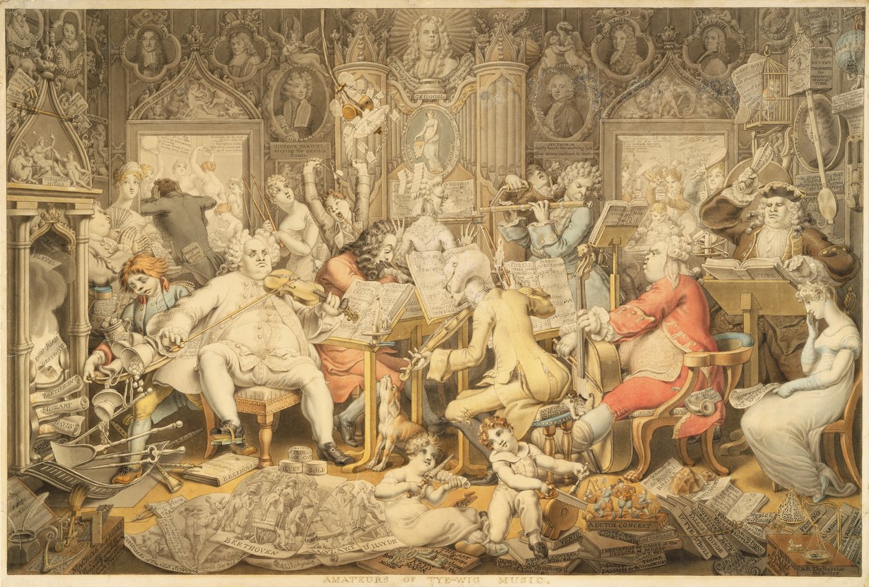 Amatører af Tye-Wig Music af Edward Francis Burney