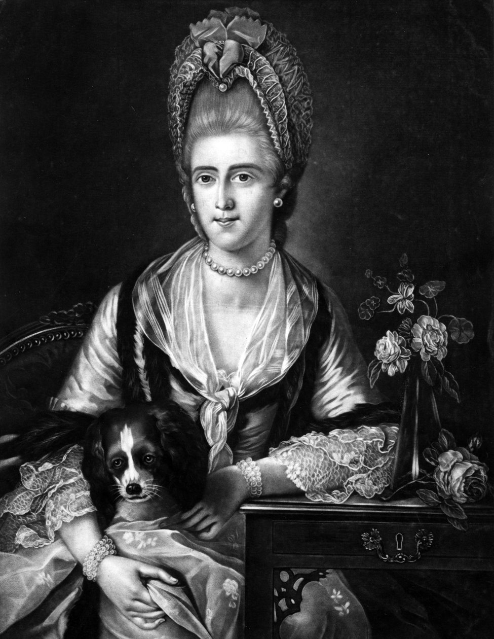 Polly Kennedy, graveret af Valentine Green, 1771 (mezzotint) af Edward Francis Cunningham
