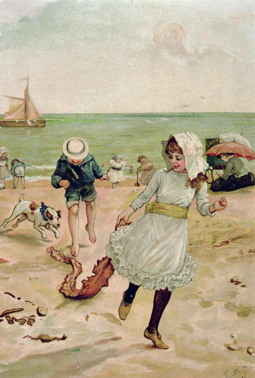 Børn og tang fra solstråler af Edward Killingworth Johnson