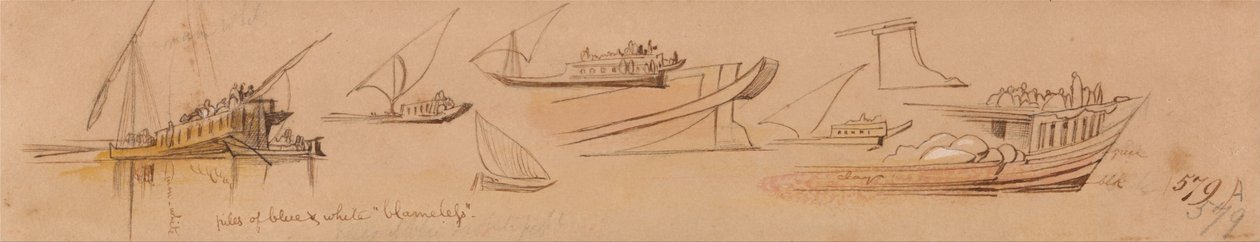 Både på Nilen af Edward Lear