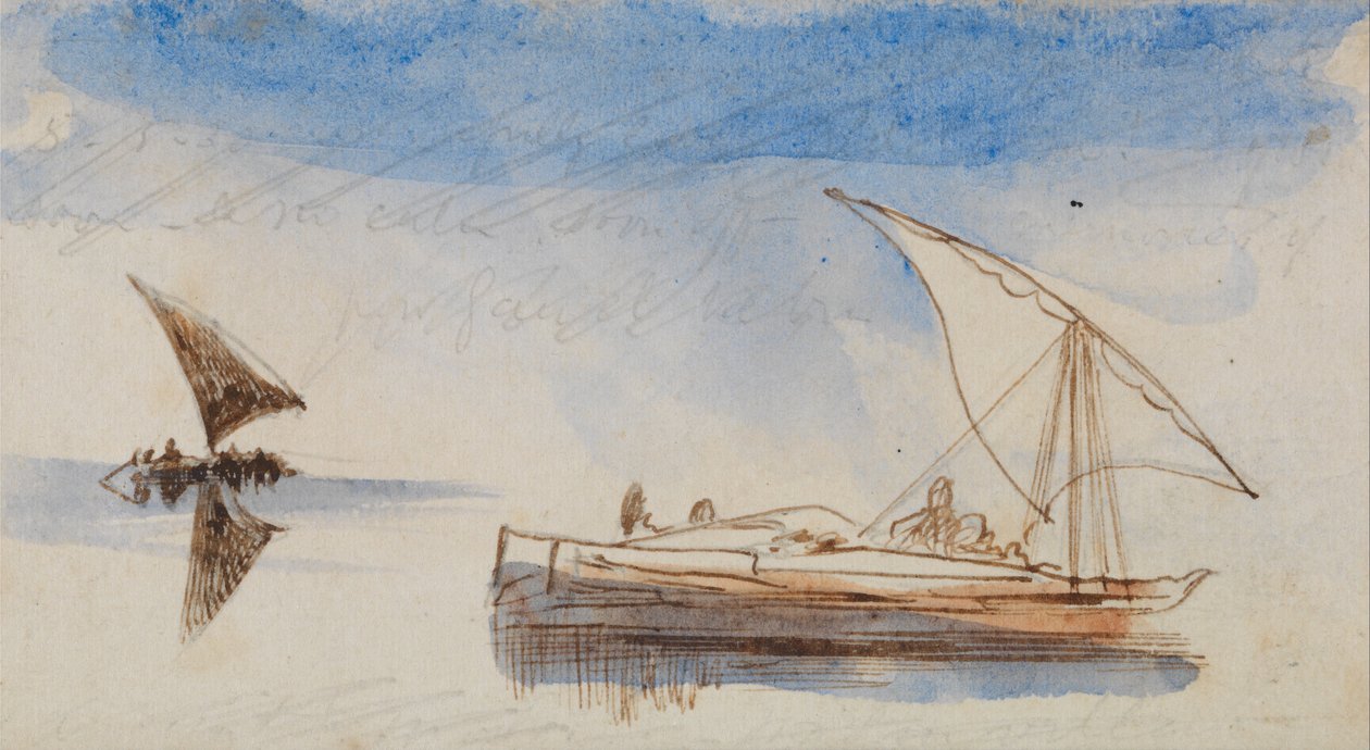Både på Nilen af Edward Lear