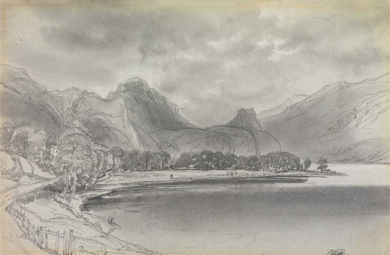 Derwentwater af Edward Lear