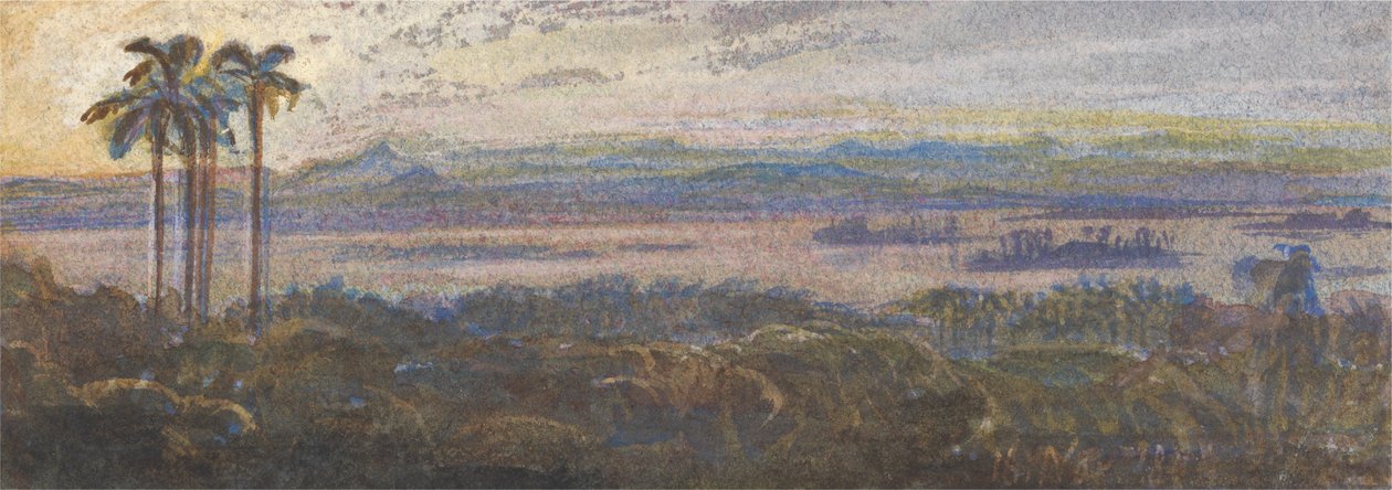 Indian River Landskab af Edward Lear