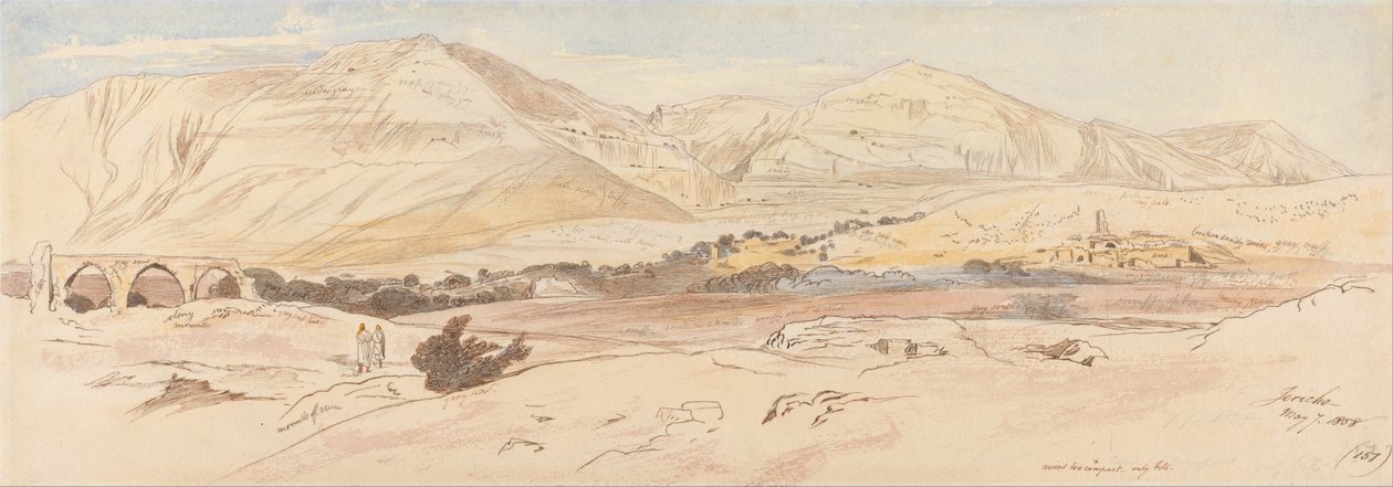 Jeriko, 7. maj 1858 (157) af Edward Lear