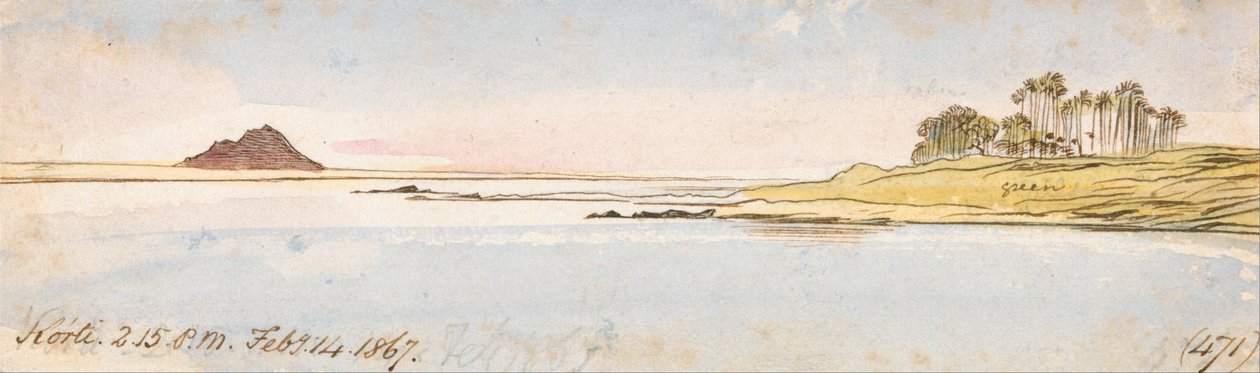 Kort af Edward Lear