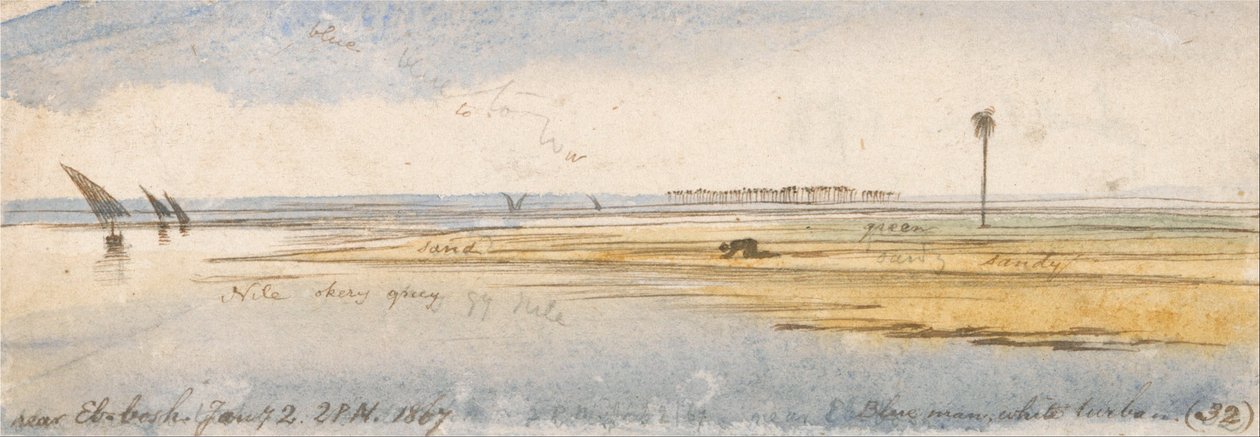 I nærheden af Eb-bosh af Edward Lear