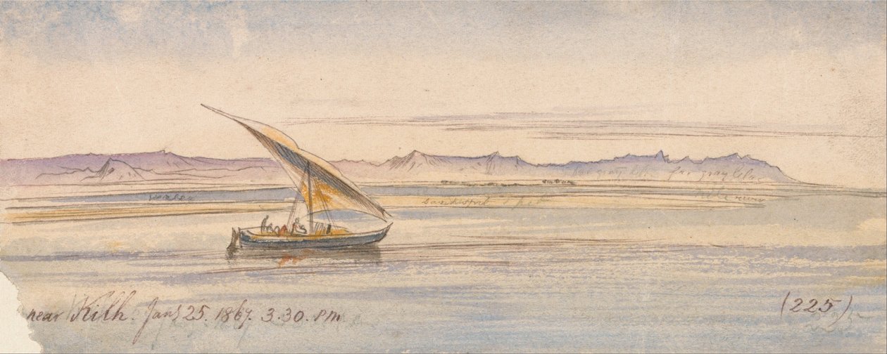 I nærheden af Kilh af Edward Lear