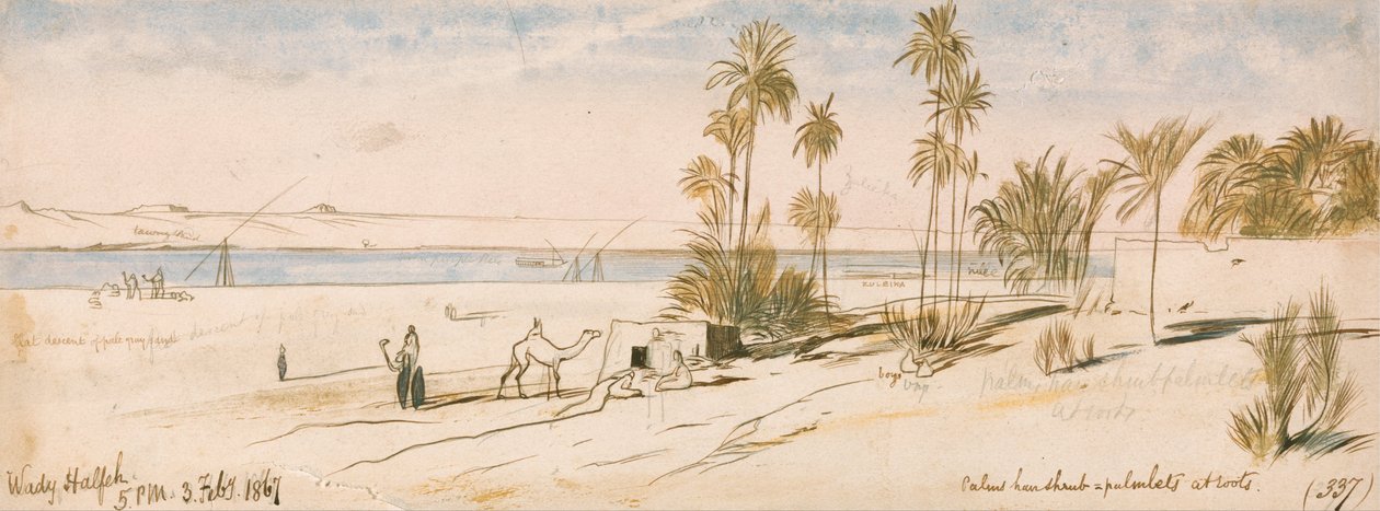 Halfeh ulemper af Edward Lear