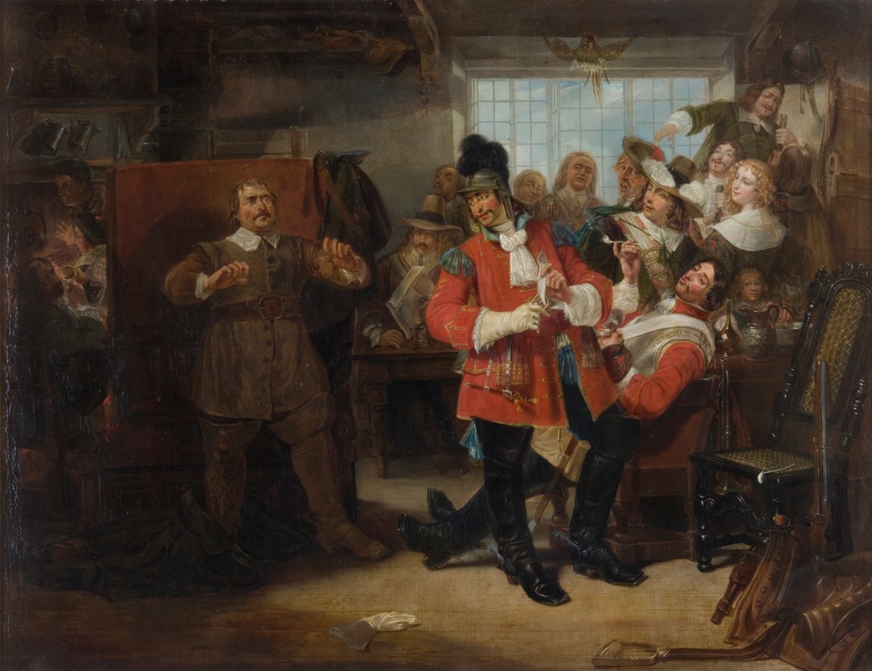 Sergent Bothwell udfordrer Balfour af Edward Matthew Ward