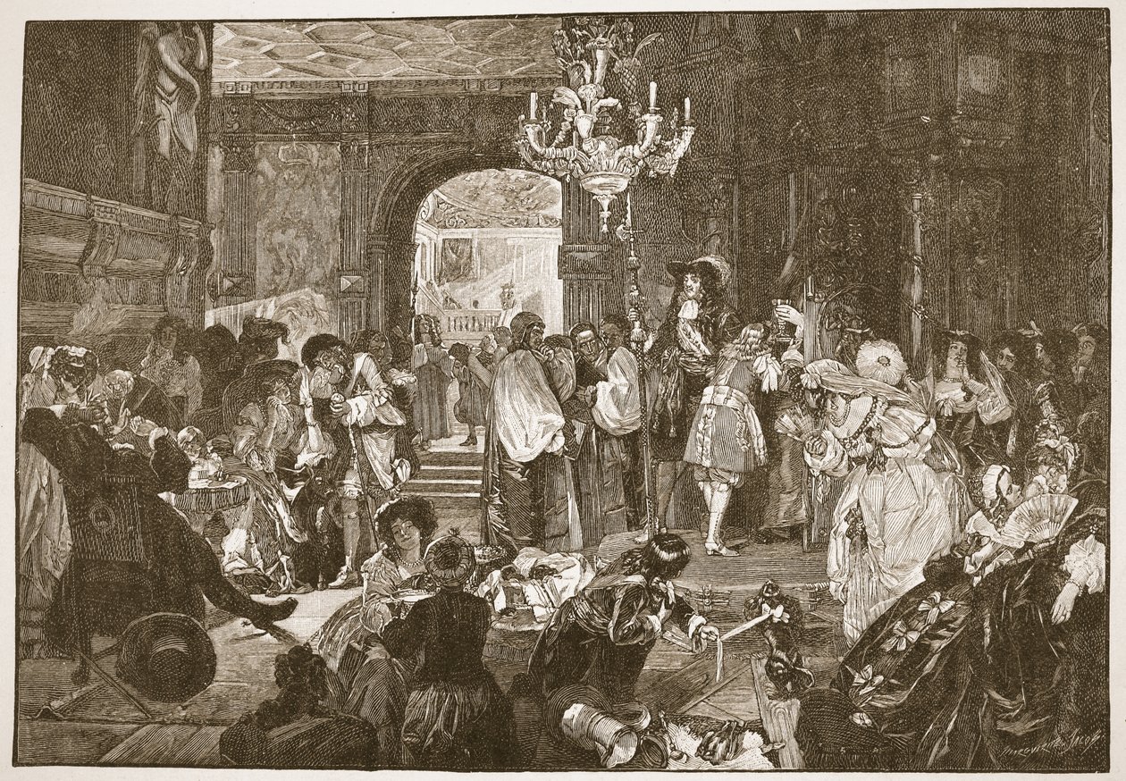 Ante-kammeret, Whitehall, under Charles II