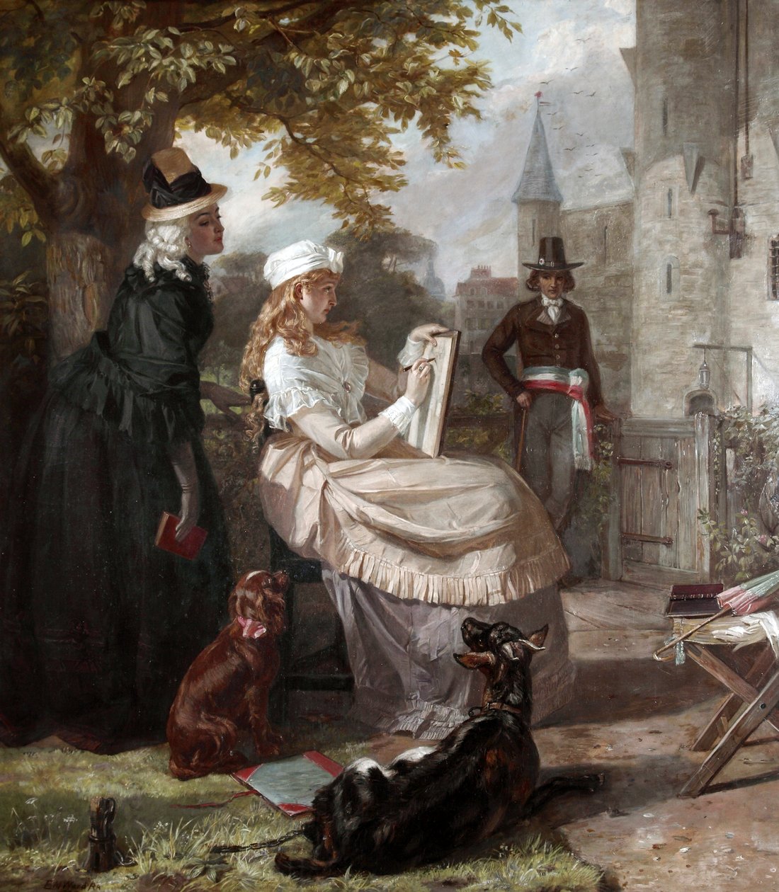 Templets forældreløse af Edward Matthew Ward