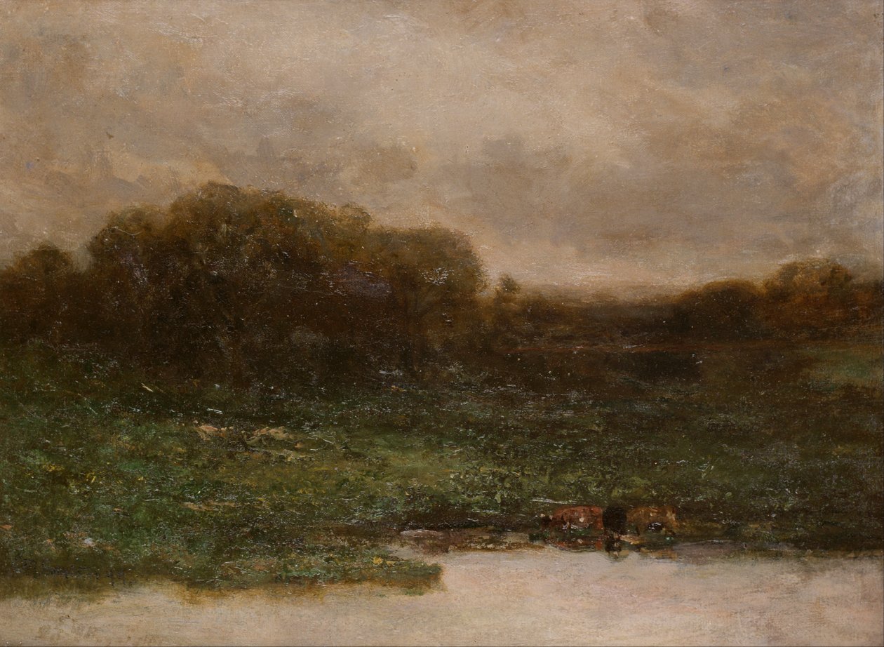 Summer Twilight af Edward Mitchell Bannister
