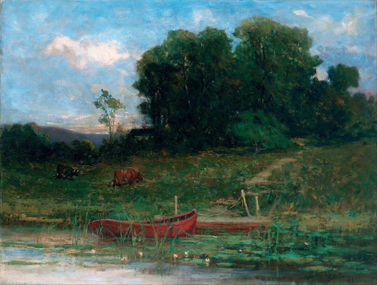 Gården Landing af Edward Mitchell Bannister