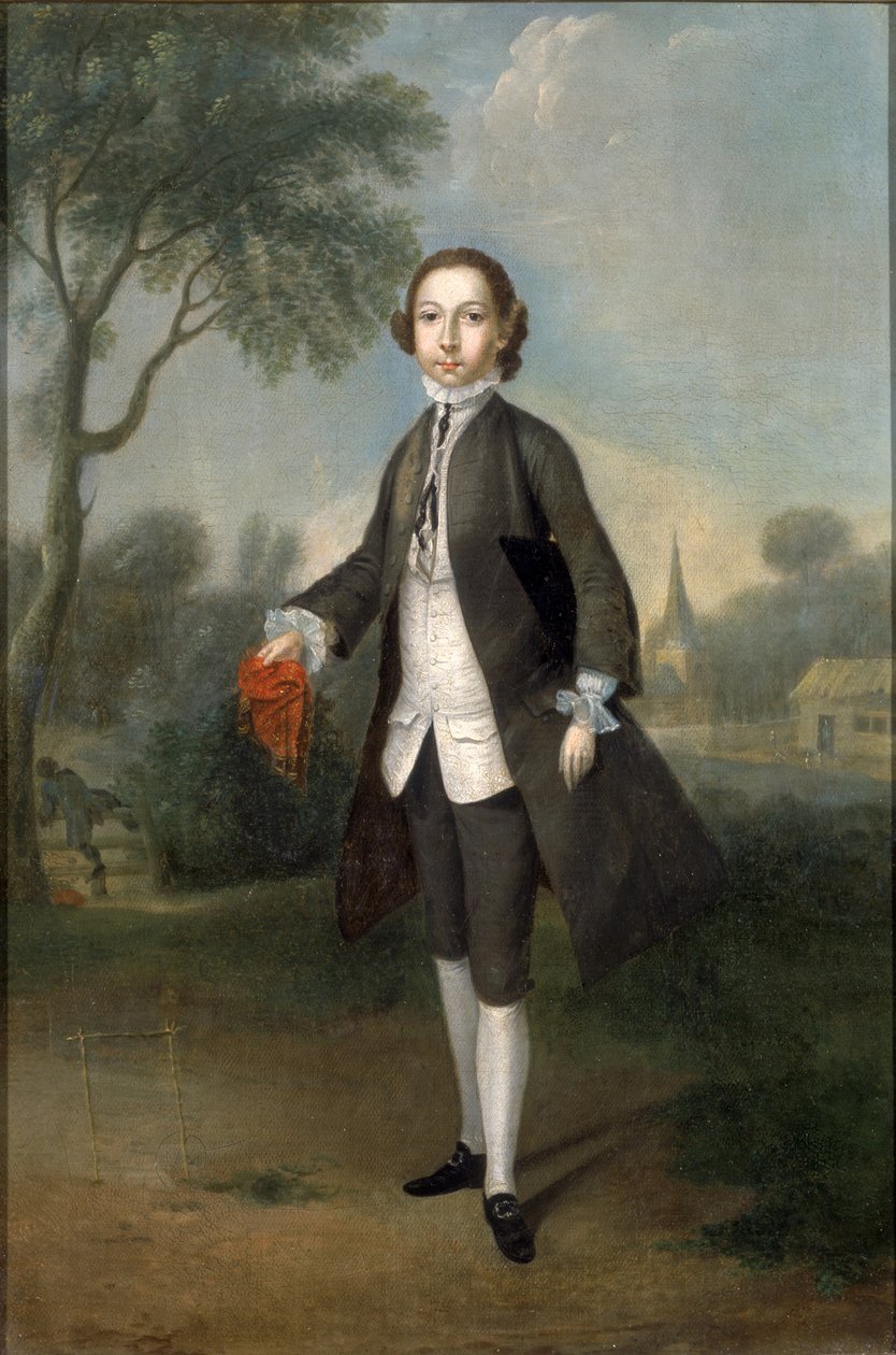 Portræt af Sir William Bennett af Edward Penny