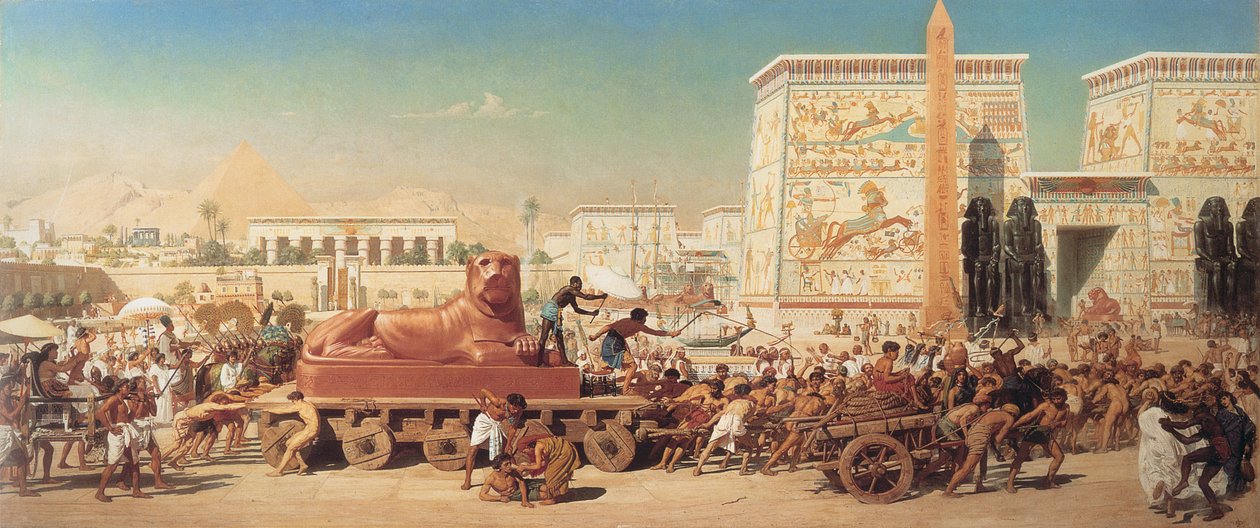 Israel i Egypten af Edward John Poynter