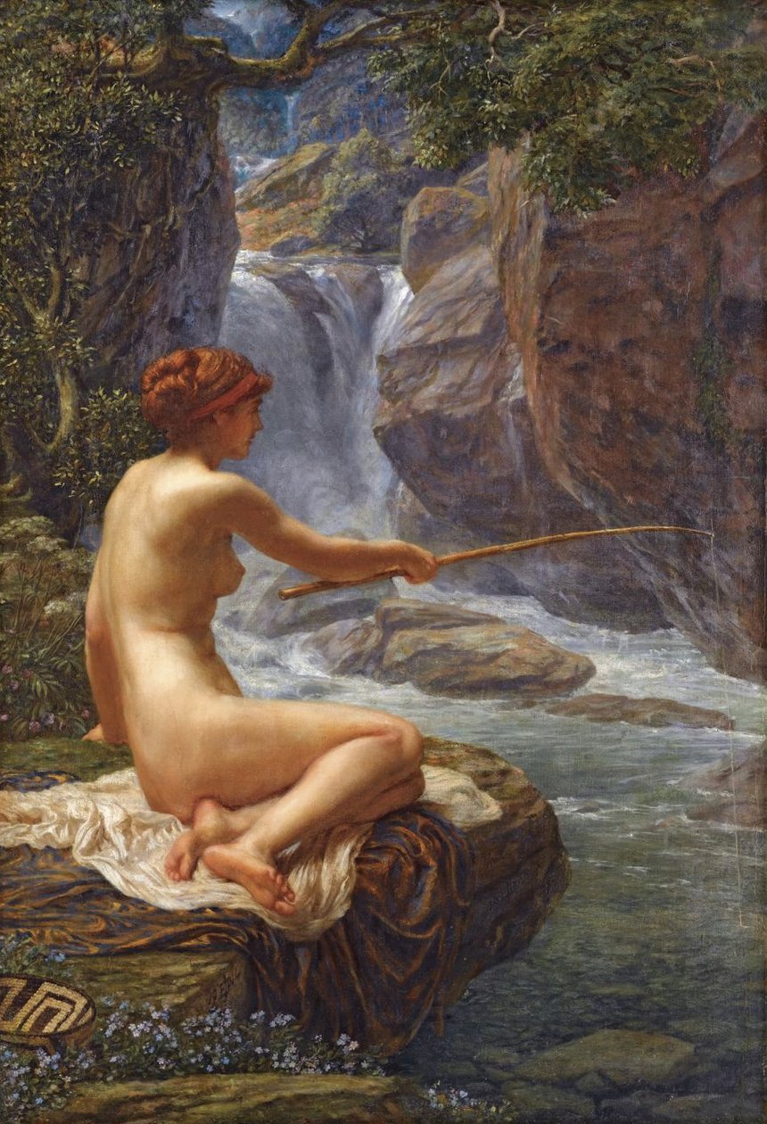 En bekkenymfe af Edward John Poynter